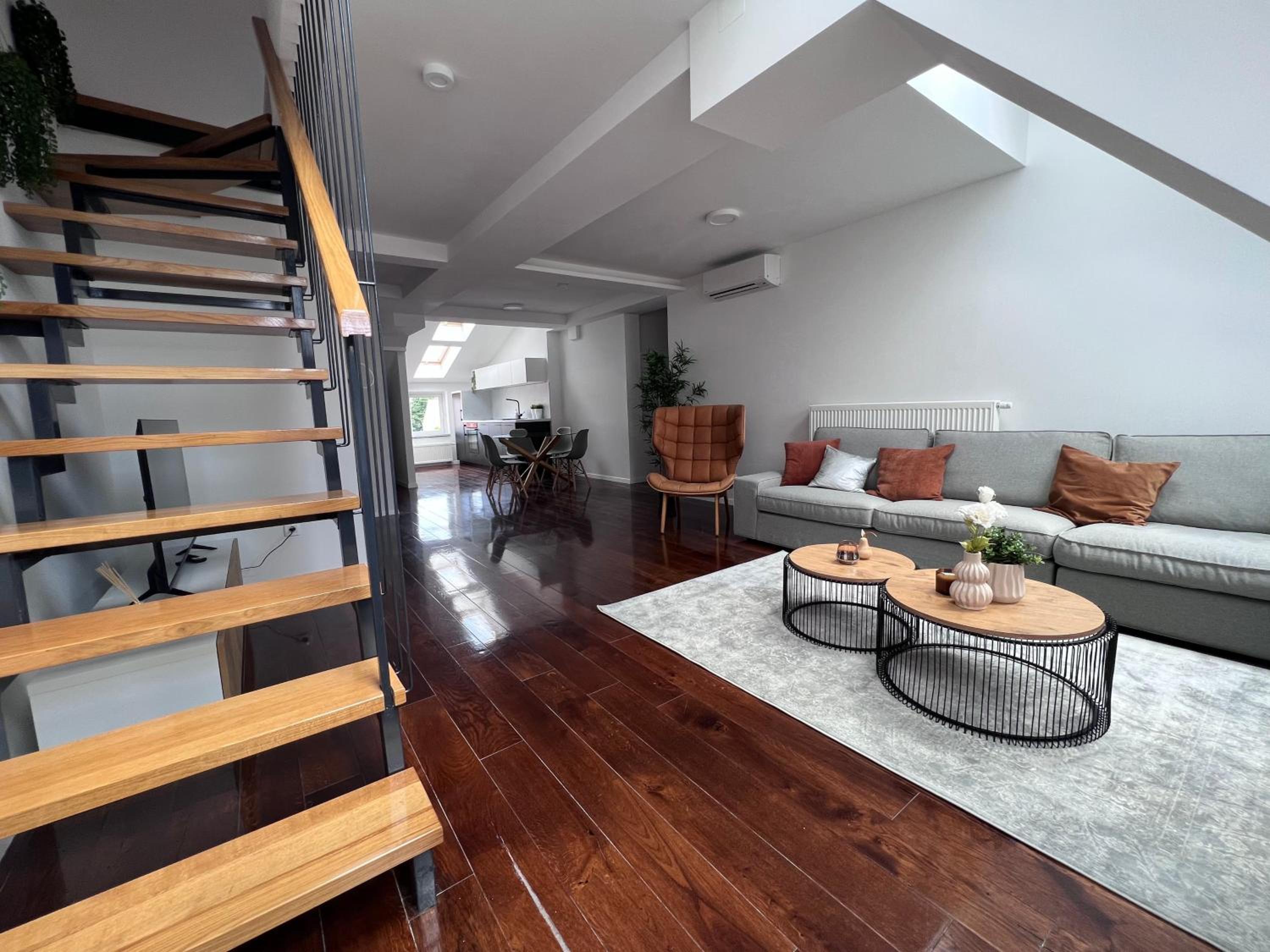 Cozy Loft Apartment in Zagreb Center