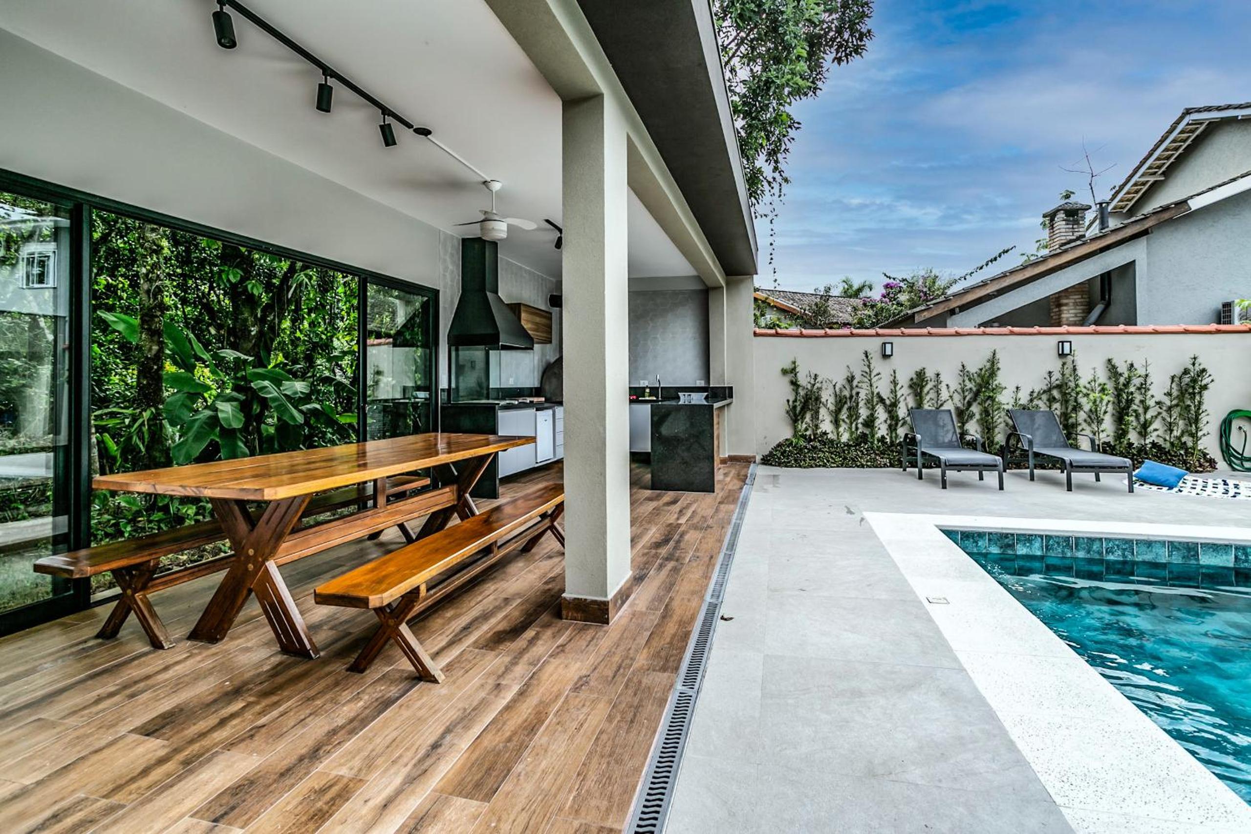 Casa perfeita pro verão e inverno na Riviera