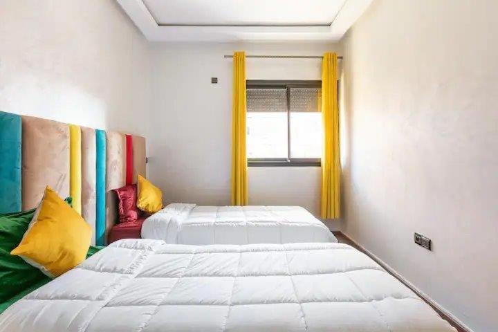 Modern 3-Bedroom apartment with Balcony-Central Gueliz Marrakech