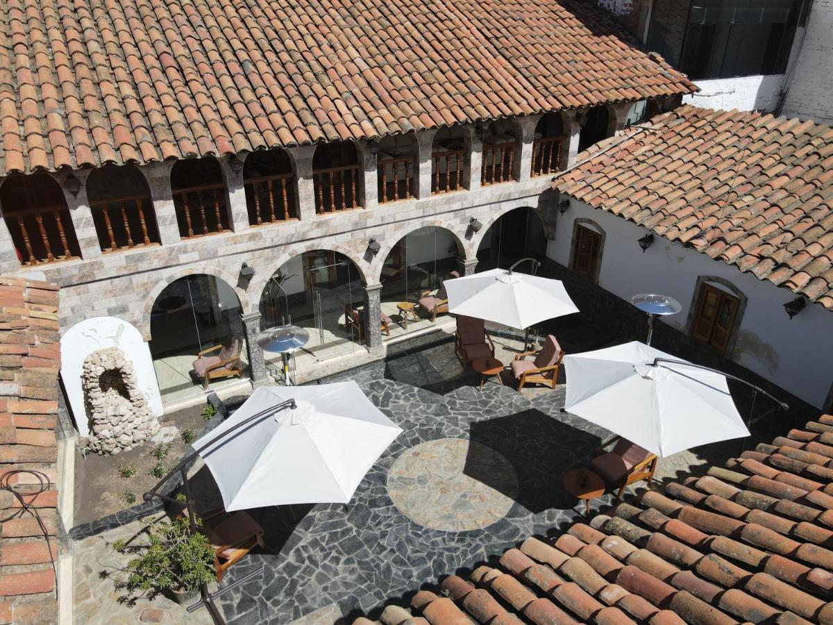 outdoor BBQ area