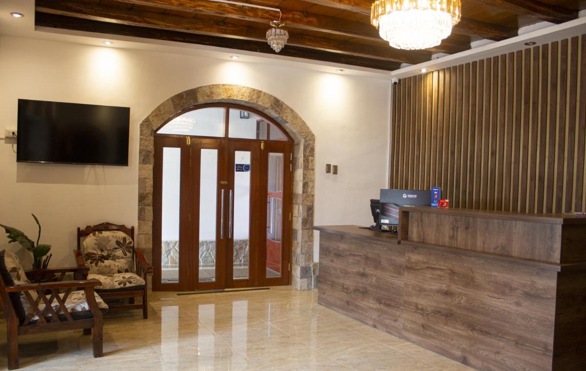 hotel reception