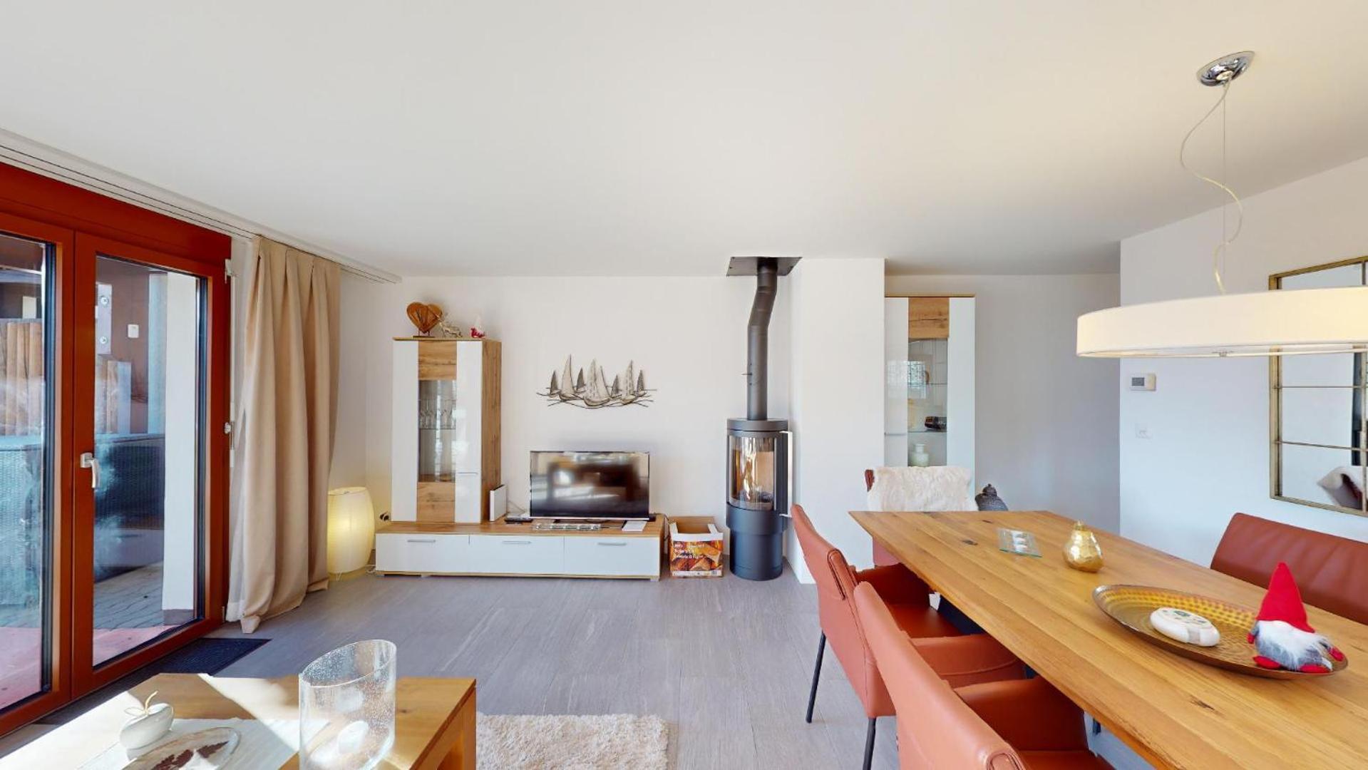 Chalet-style maisonette with mountain view