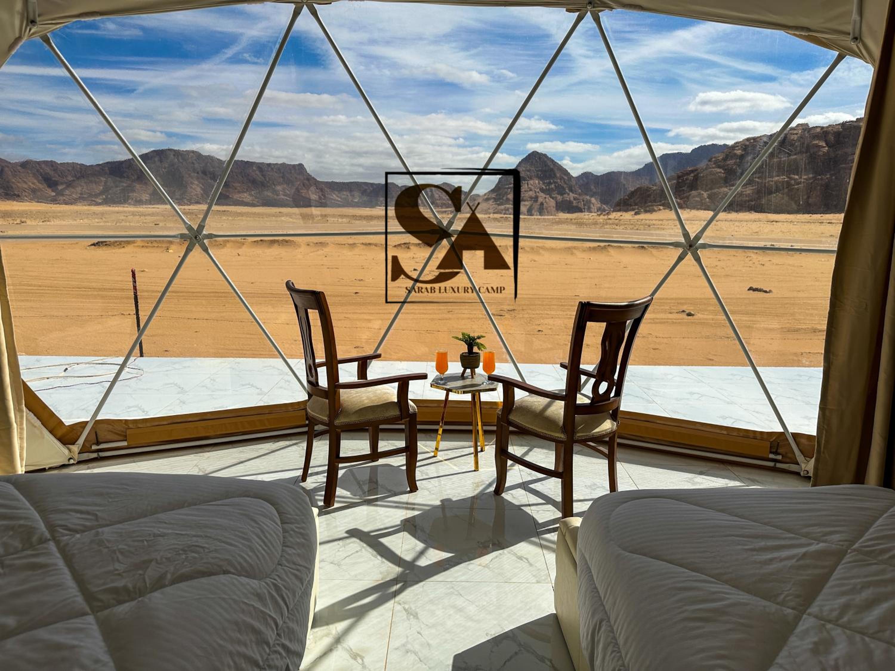 SARAB Luxury Camp view 2