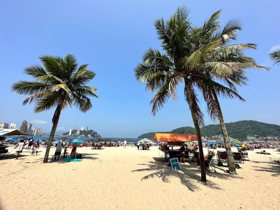 Apto 50m da praia Gonzaguinha São Vicente Edifício Estrela do Mar