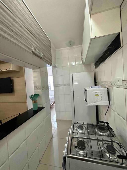 Apto 50m da praia Gonzaguinha São Vicente Edifício Estrela do Mar