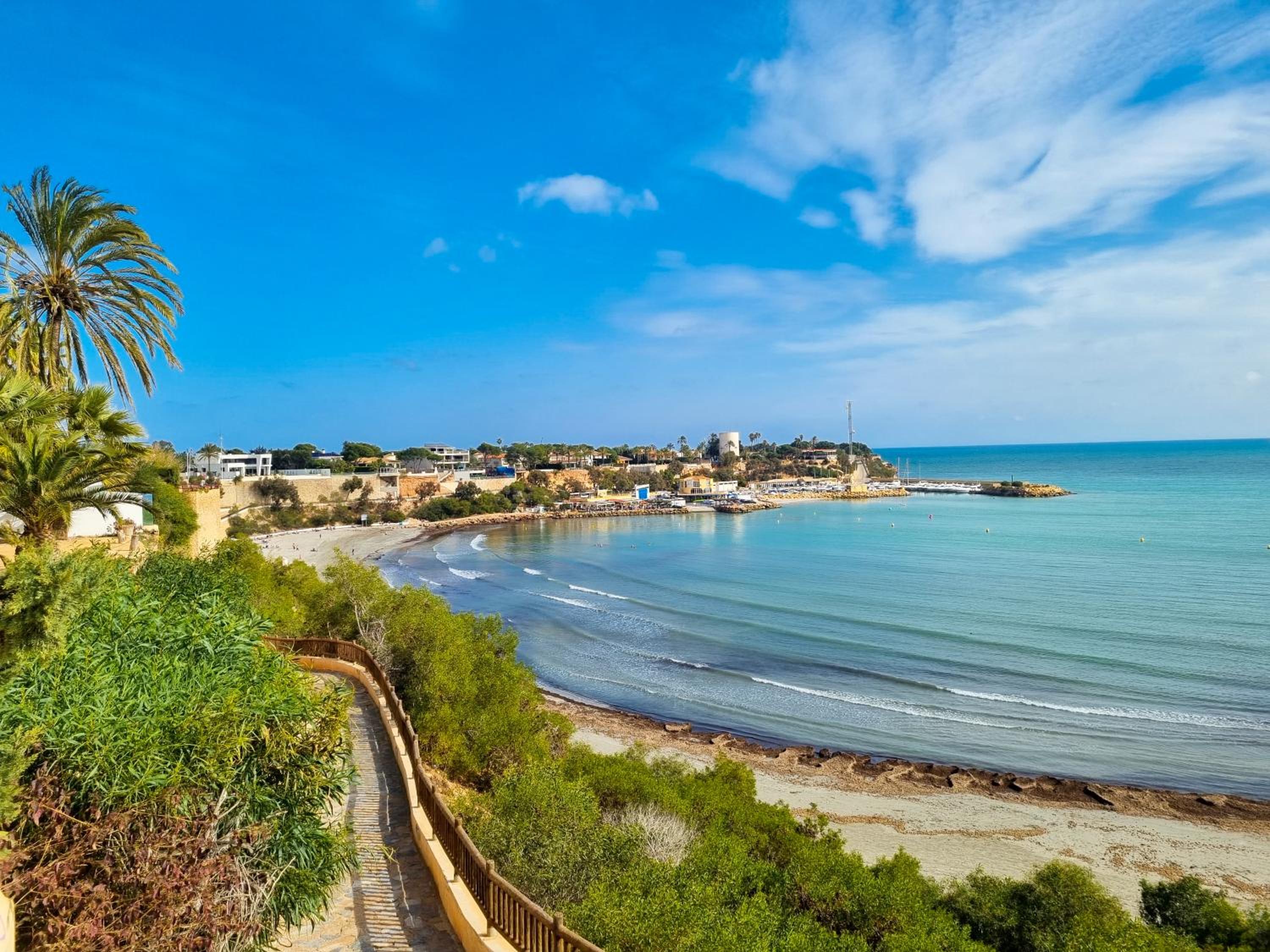 Flamenca Village Penthouse with Private Rooftop and Sea View