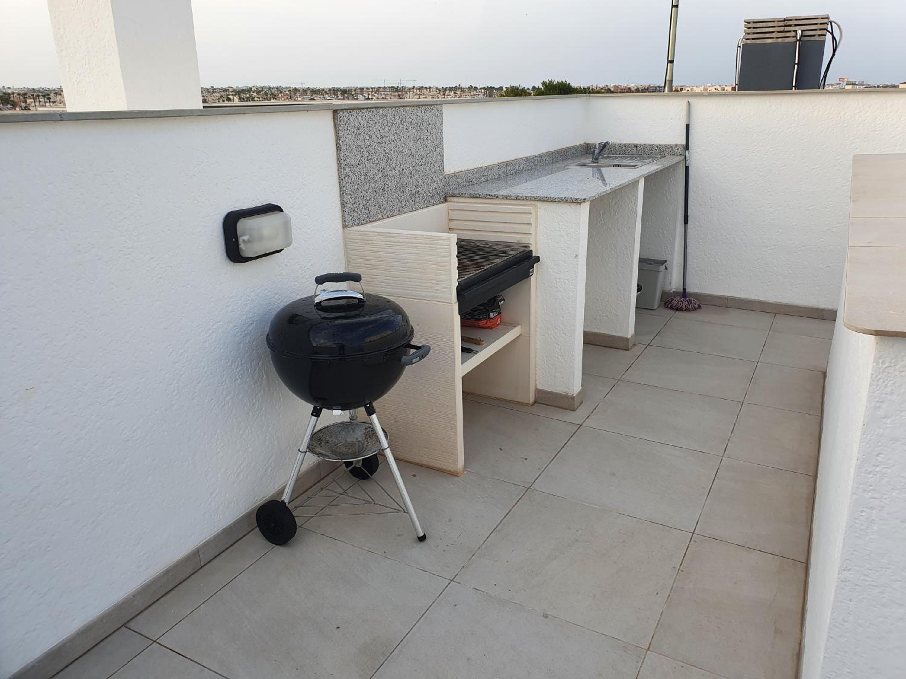 Flamenca Village Penthouse with Private Rooftop and Sea View