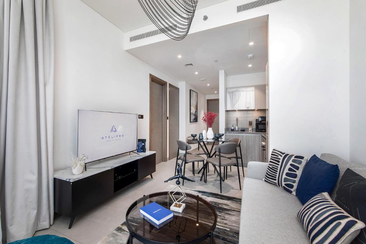Sobha Waves 1BR with panoramic views of the city