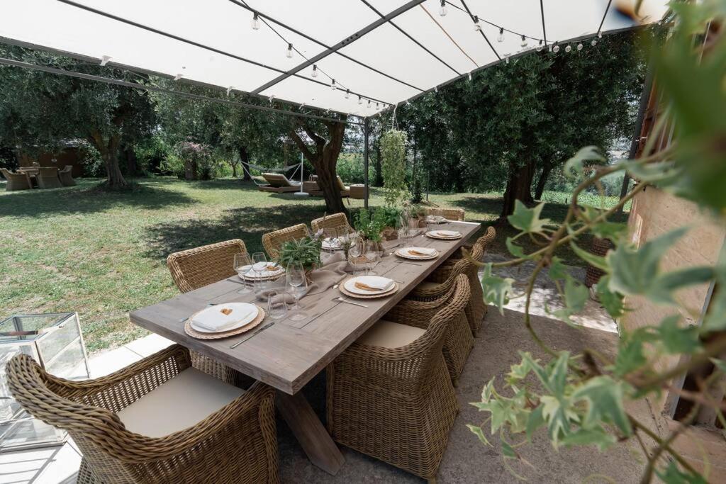 Casa Rosa en Petriolo