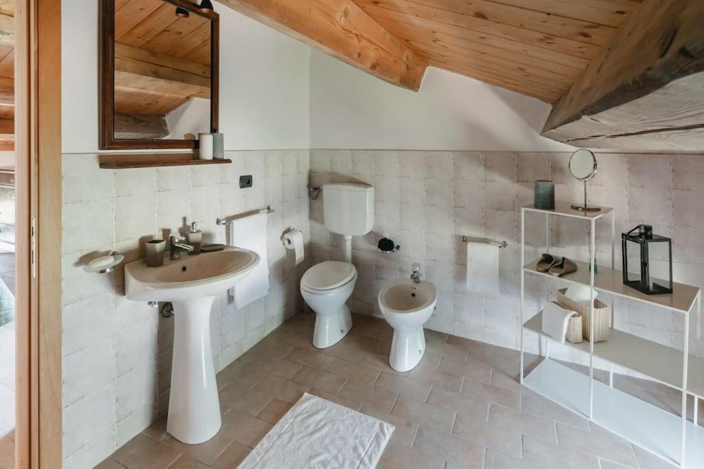 Casa Rosa en Petriolo