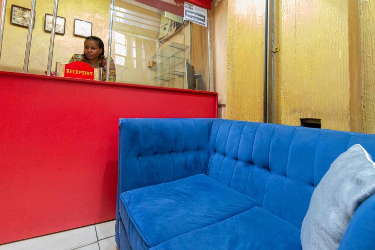 hotel reception