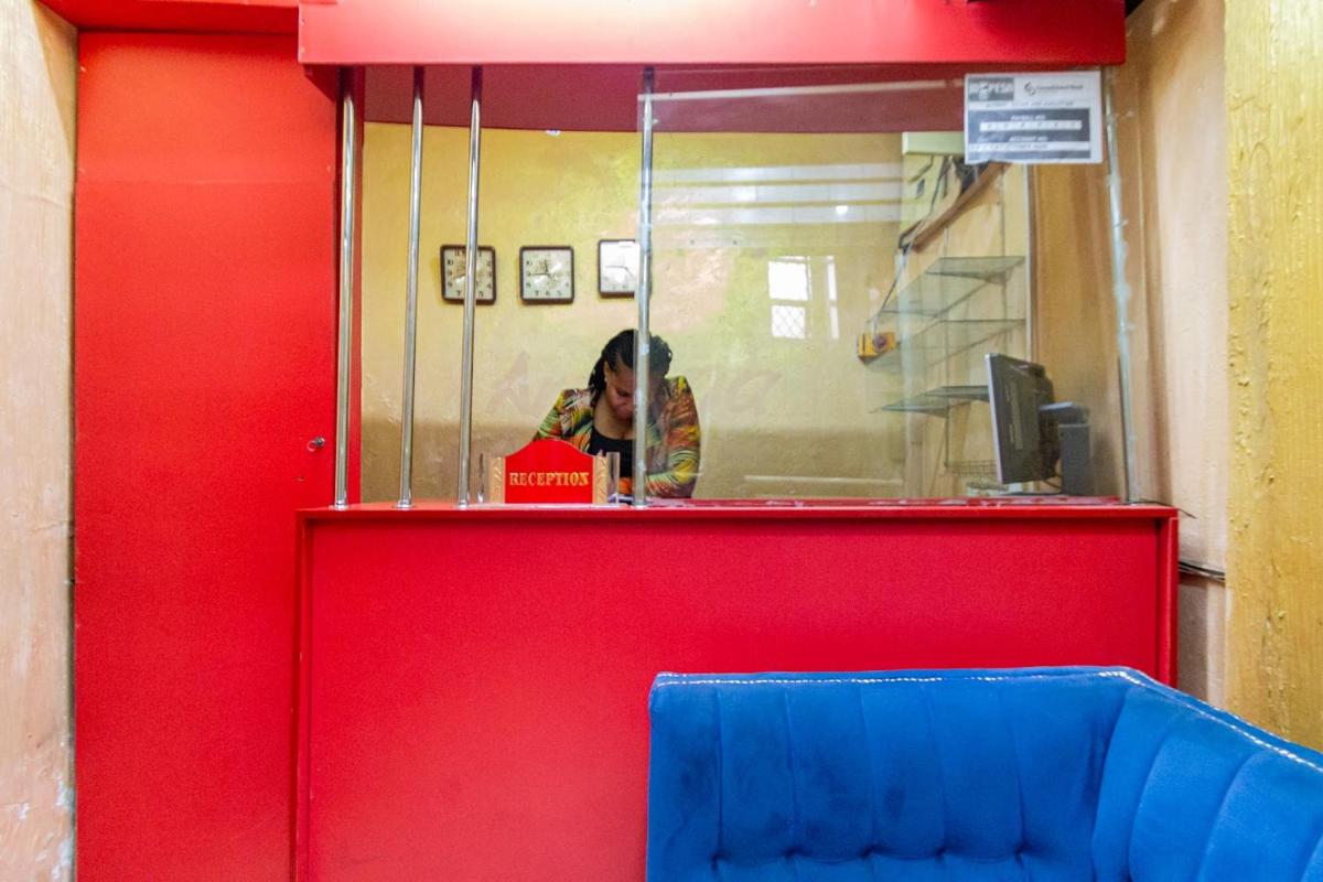 hotel reception