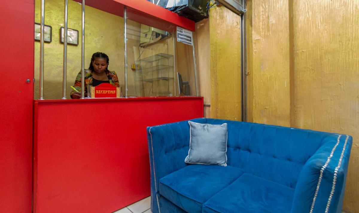 hotel reception