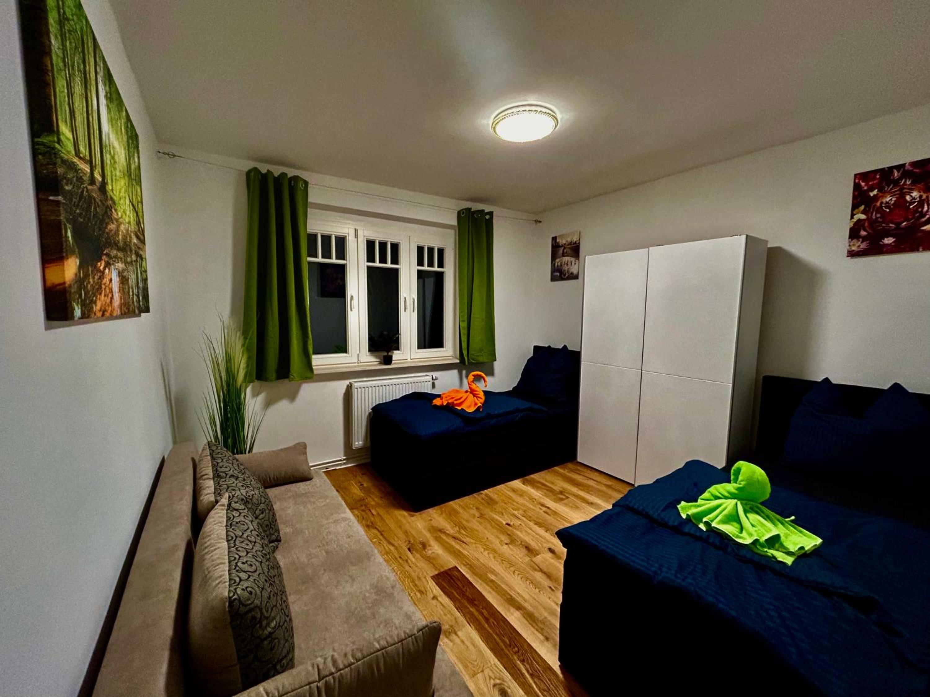 Ferienhaus im Grünen mit Kamin