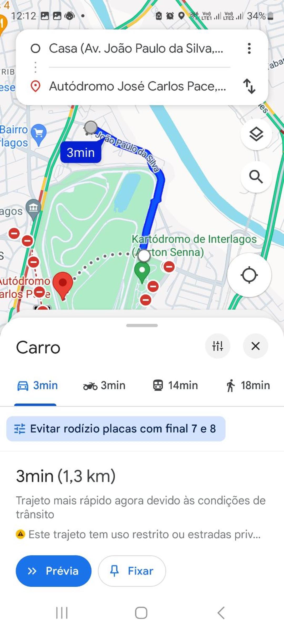 Apartamento Interlagos autódromo