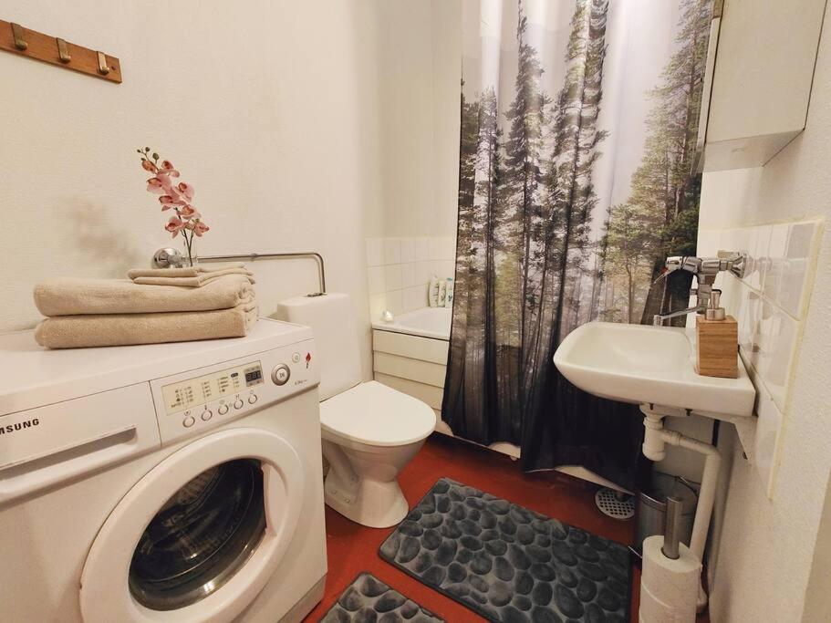 Spacious apartment with balcony and free WiFi