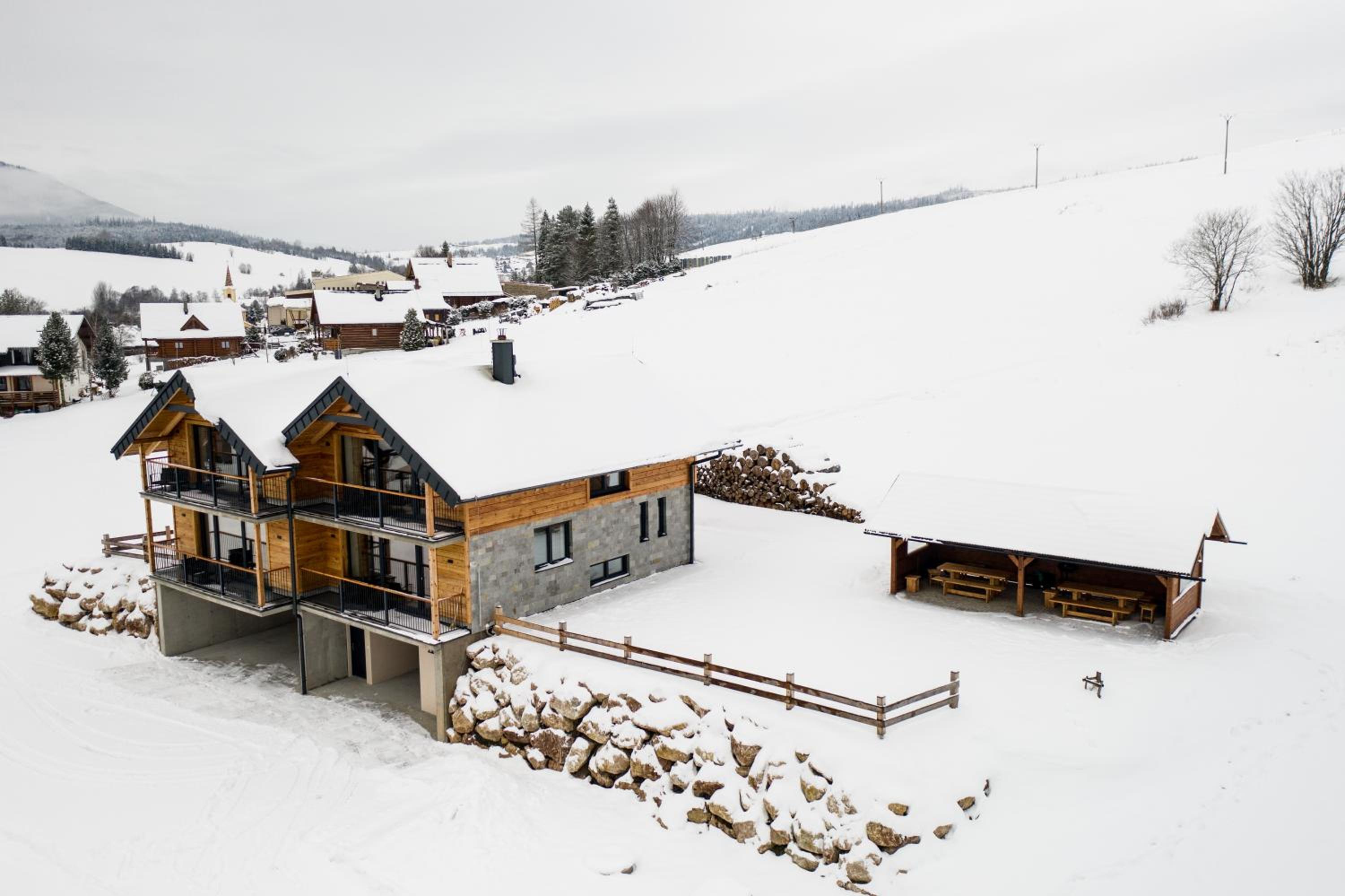 Chalets Belianky - WELLNESS view 5
