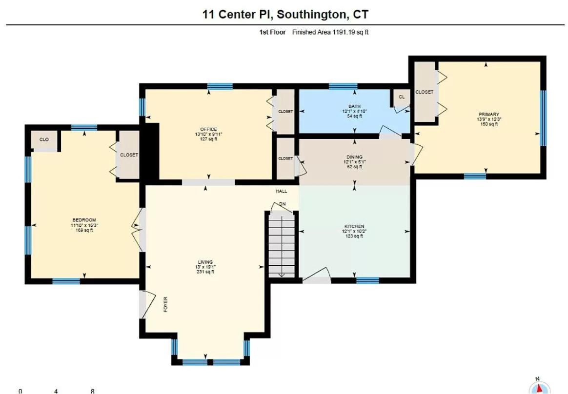 Large Duplex in Town Center view 4