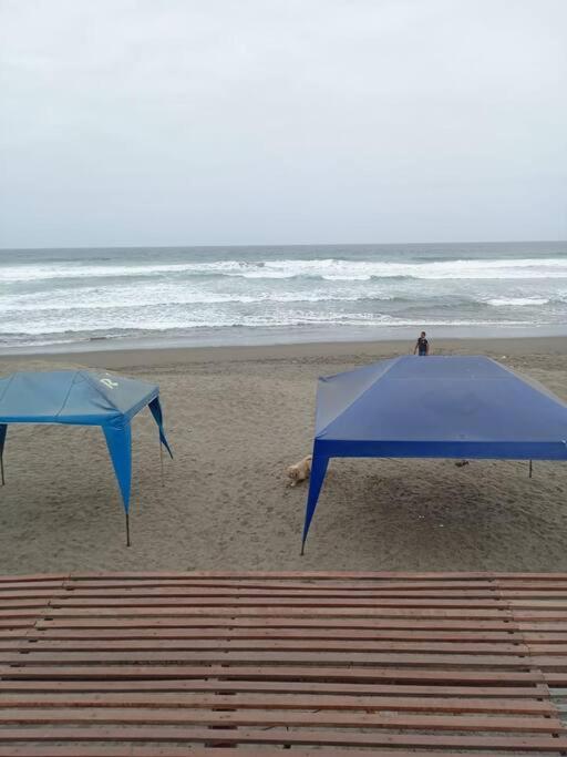 Hospedaje Rulos: Playa Yaya Las Salinas Chilca view 3