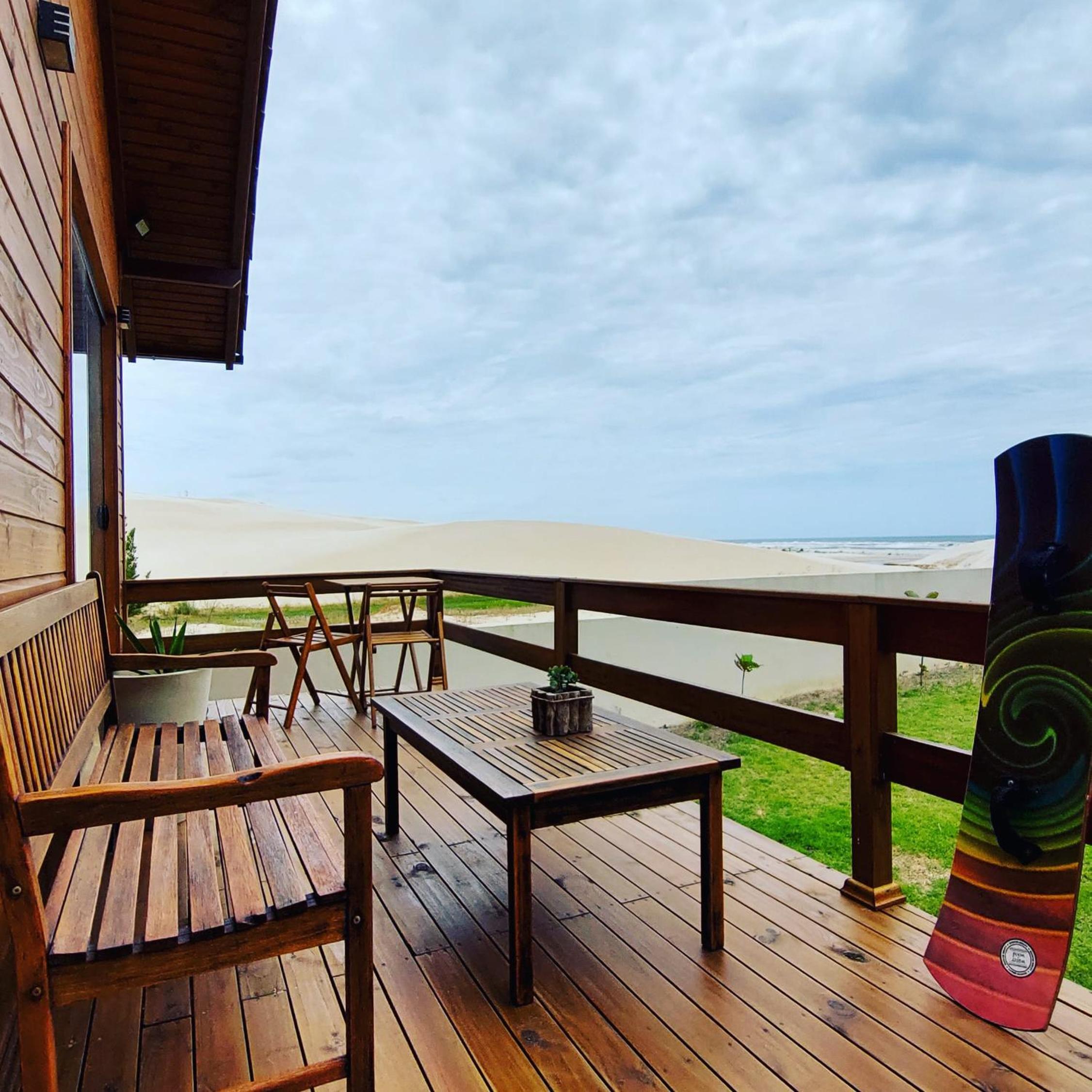 Cabana das Dunas beira mar