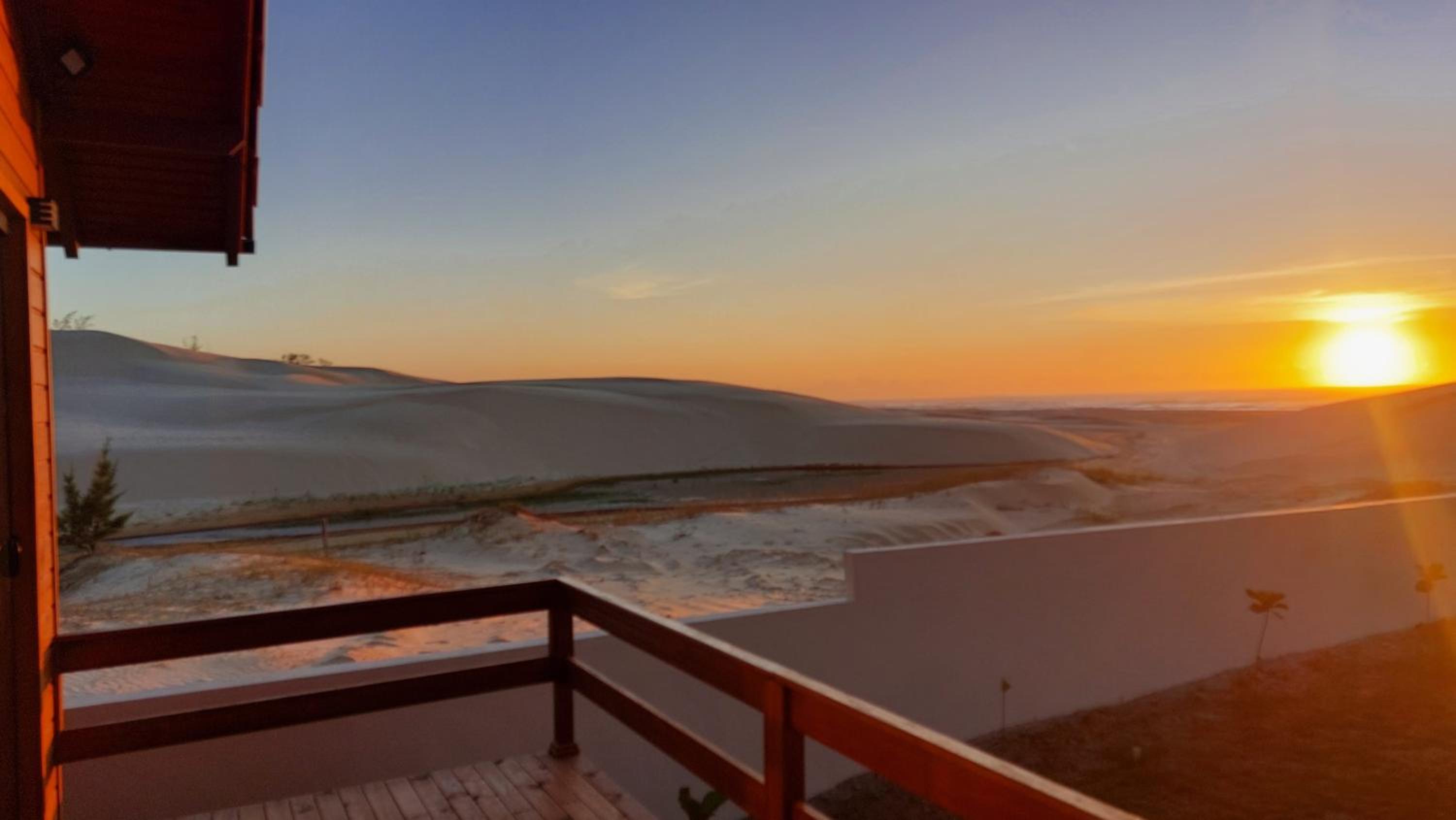 Cabana das Dunas beira mar