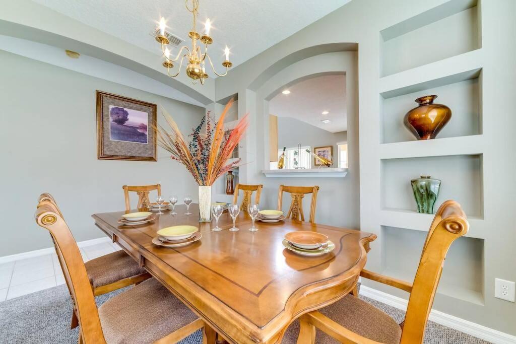 Family Pool Home, Gated Resort, near Disney & golf -209