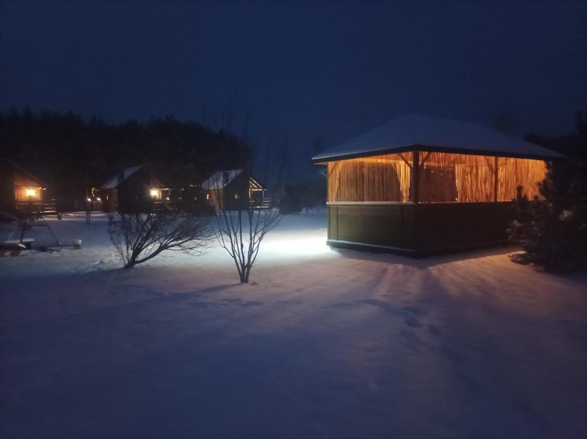 outdoor BBQ area