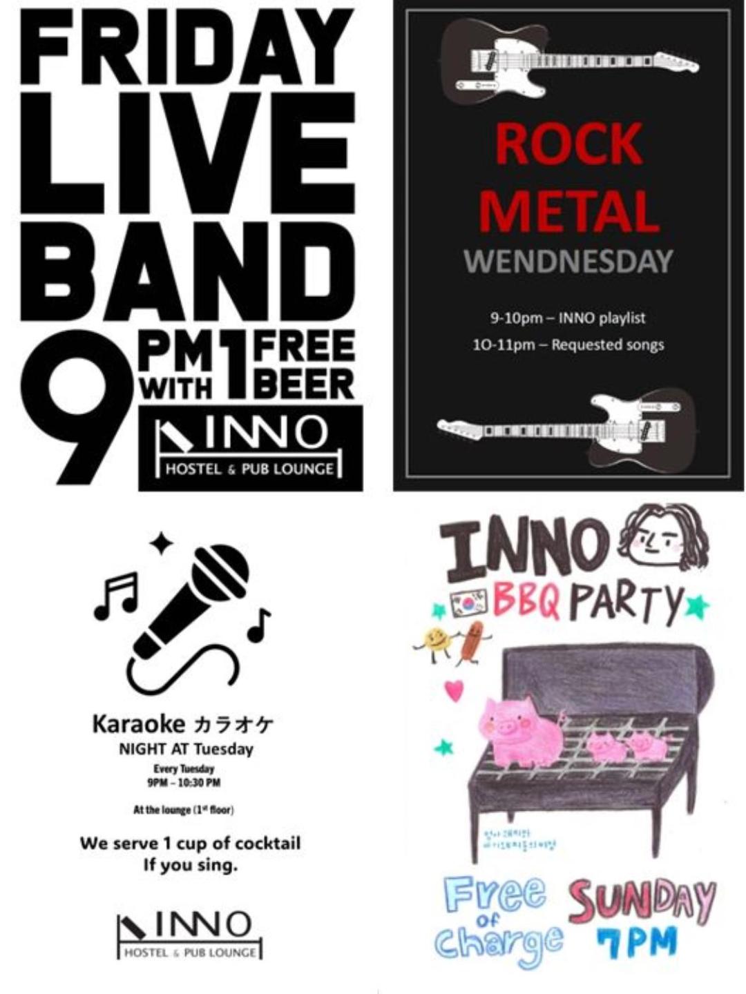 INNO Hostel & Pub Lounge Hongdae 12