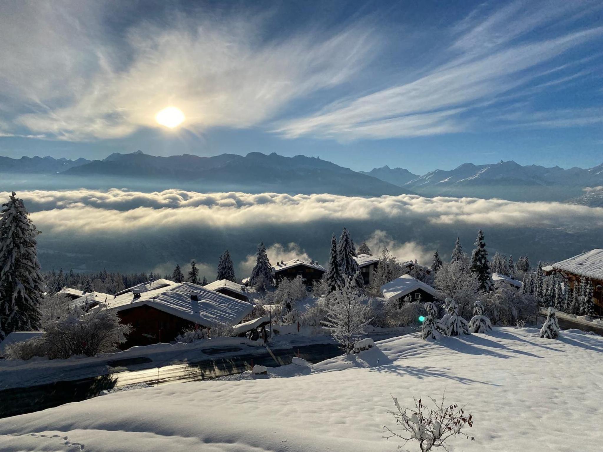 Magnifique studio à Anzère avec vue sur les montagnes