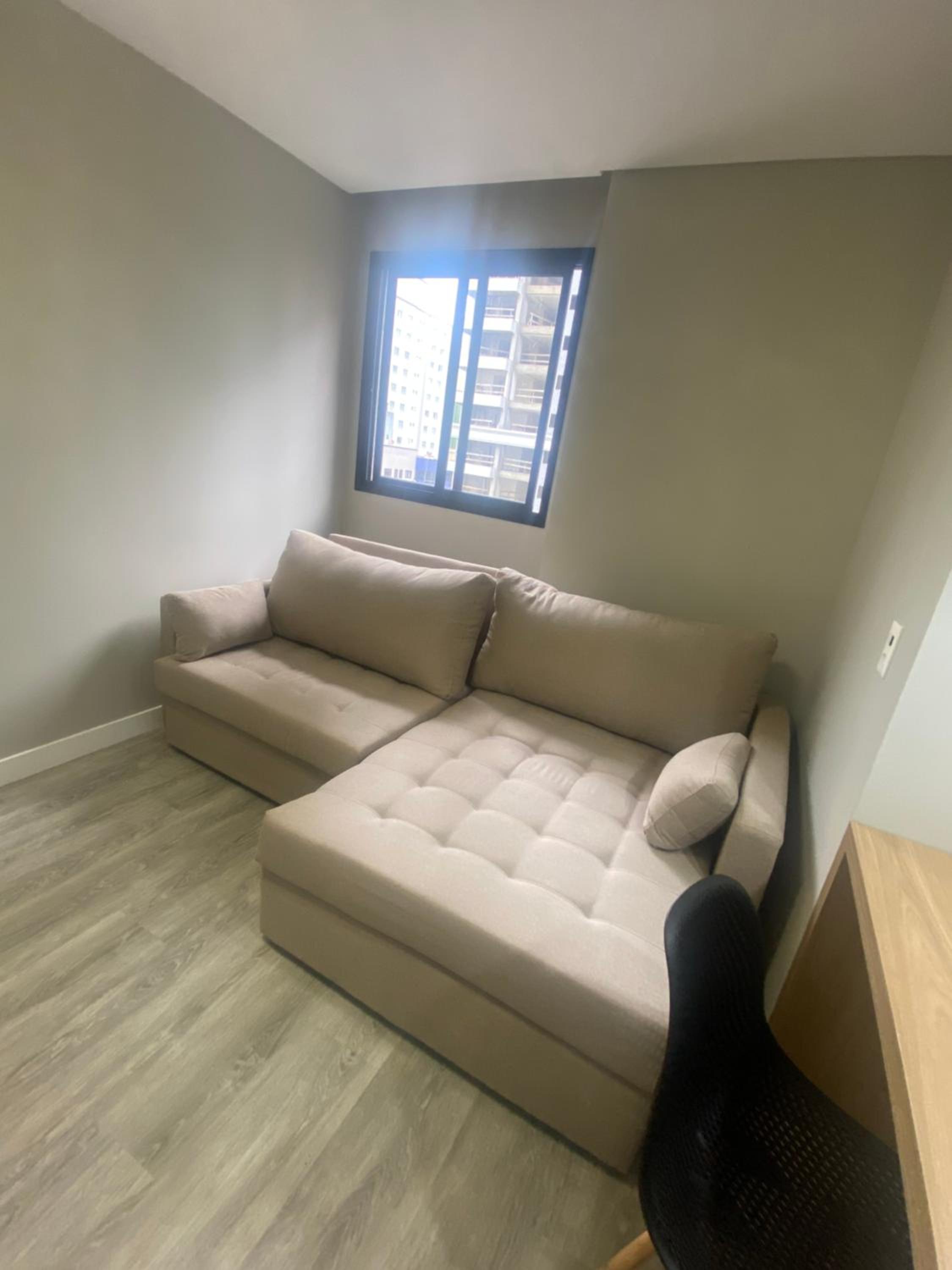 Flat padrão Hotel na Meia Praia