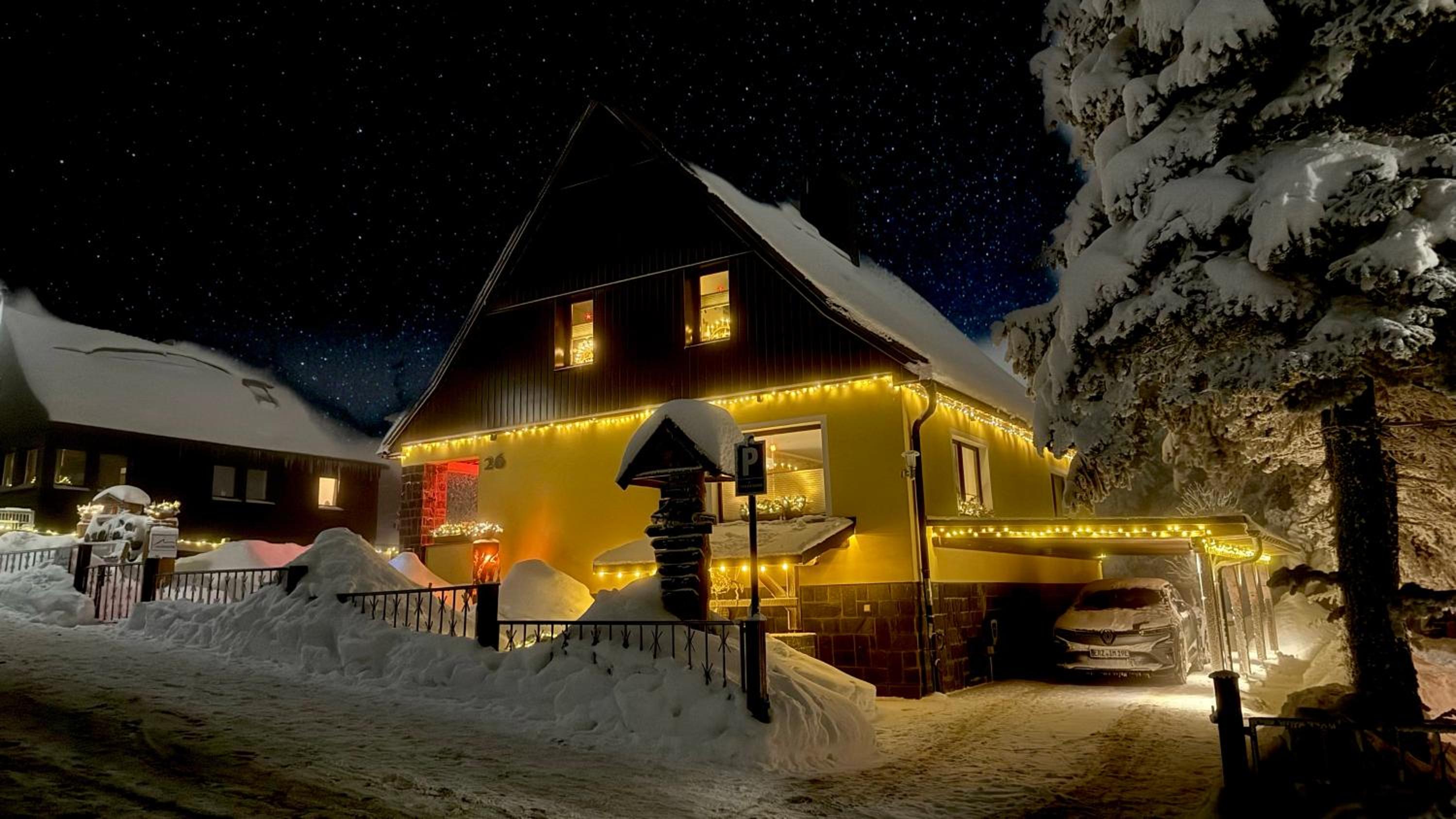 Ferienwohnung-direkt-am-Skihang mit Sauna
