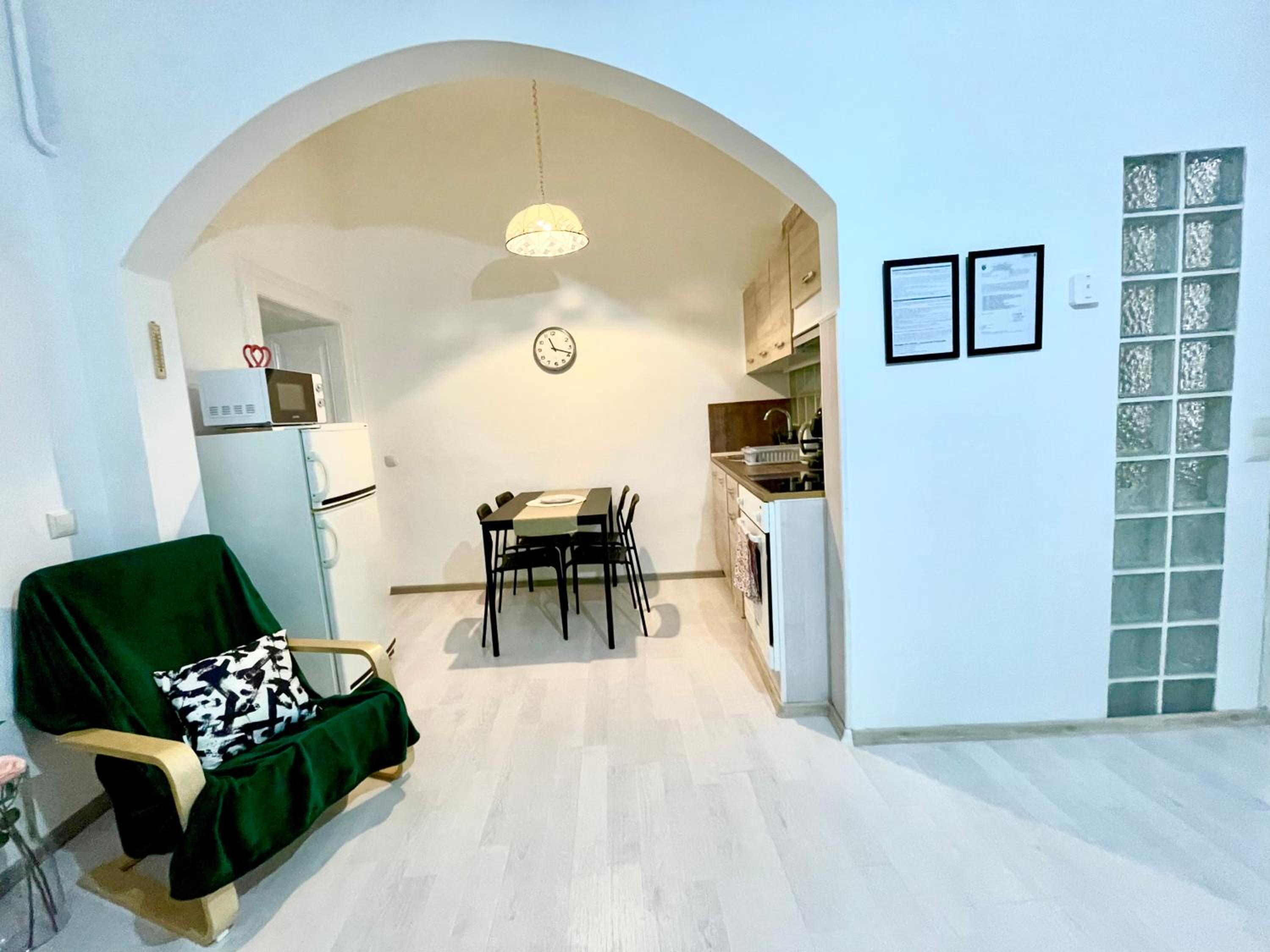 White Apartment near the famous New York Café