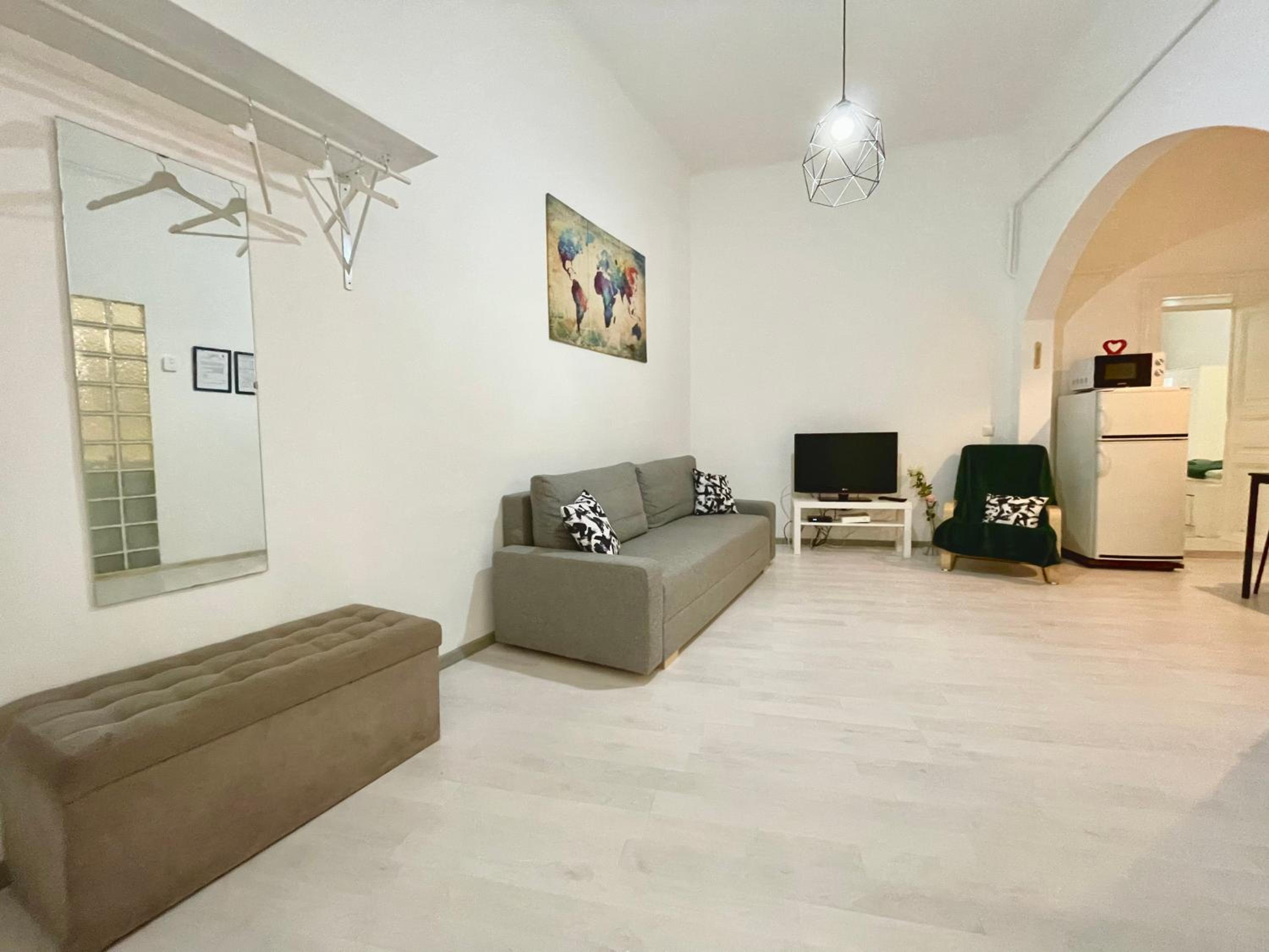White Apartment near the famous New York Café
