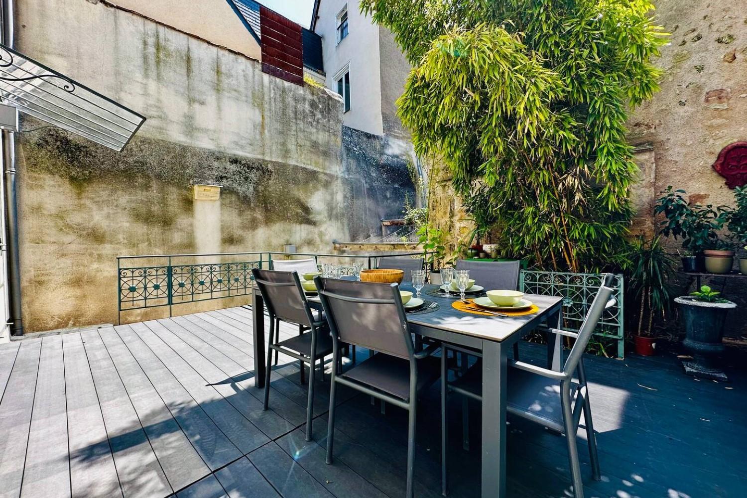 Terrasse sur la Tour Garçonnet