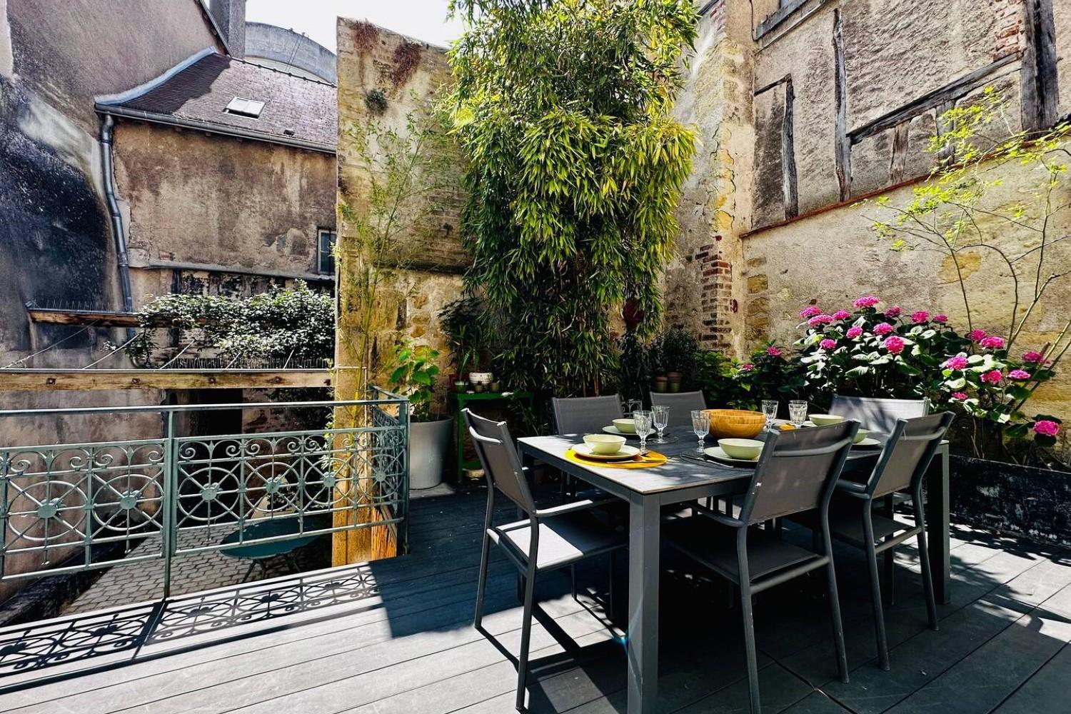 Terrasse sur la Tour Garçonnet
