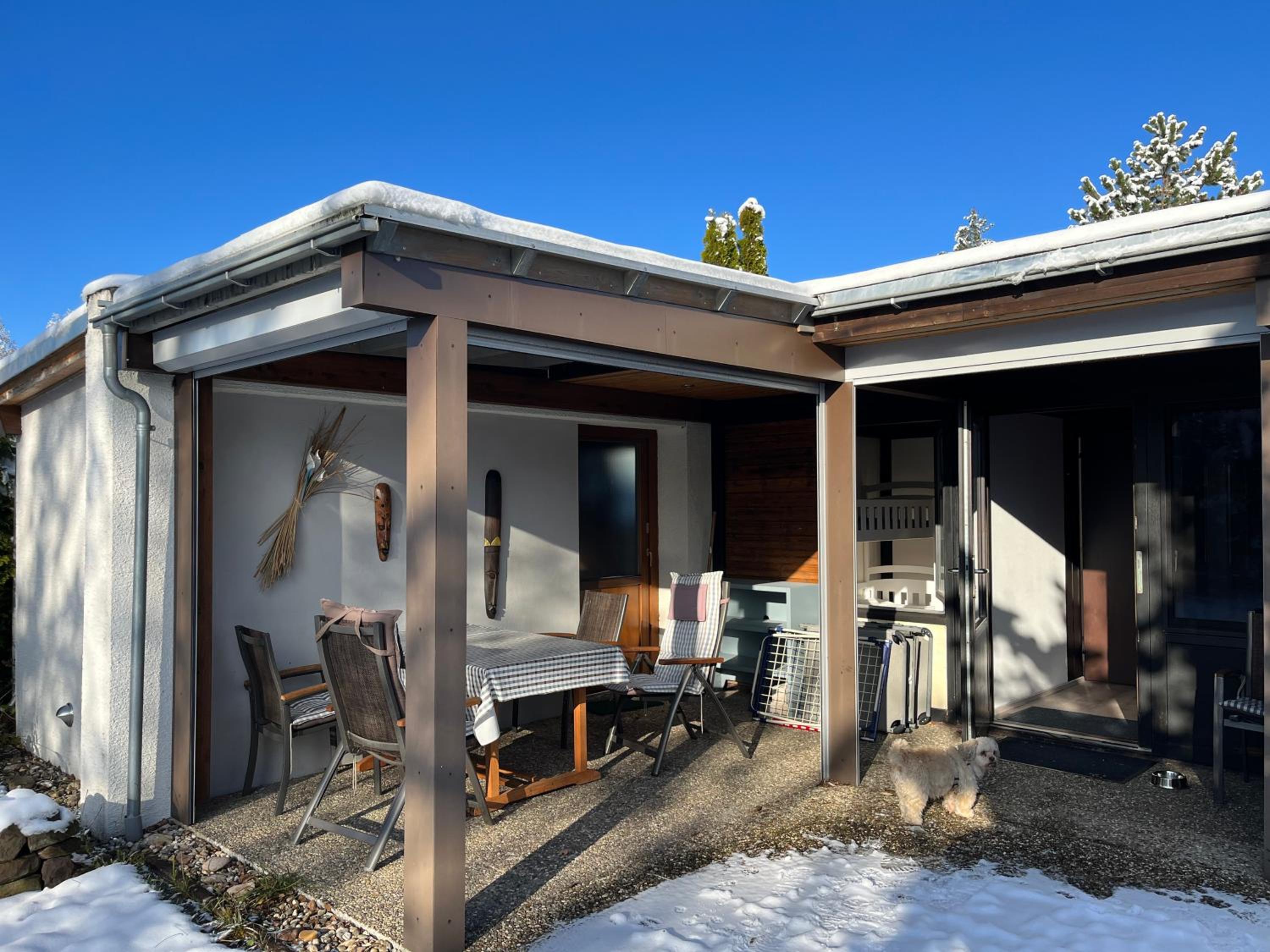 Bungalow Nordschwarzwald im Ferienpark Schellbronn mit tollem Garten für Natur- und Tierliebhaber