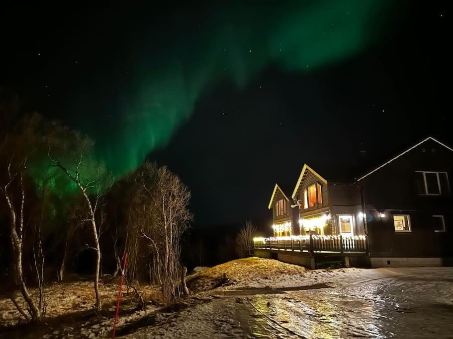 Feriehus med ti senger på Skaidi