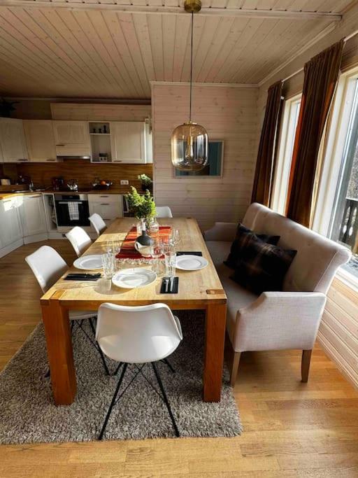 Feriehus med ti senger på Skaidi