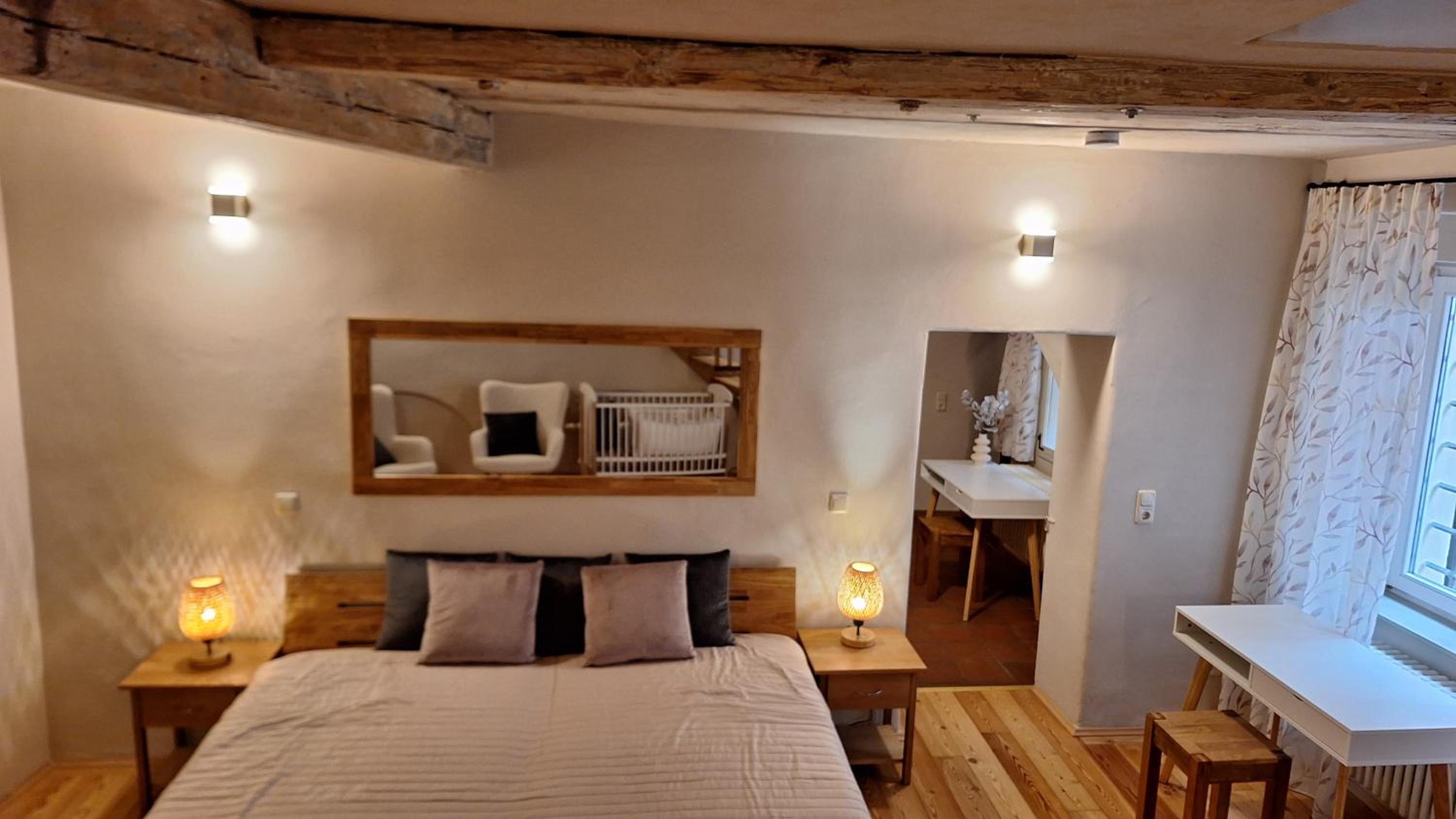 Stadtpalais Familien-Suite 4 Zimmer mit Galerie maximal 6 Personen
