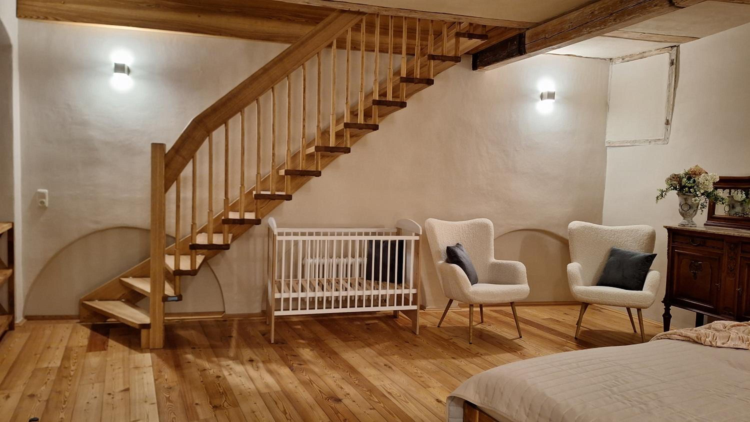 Stadtpalais Familien-Suite 4 Zimmer mit Galerie maximal 6 Personen