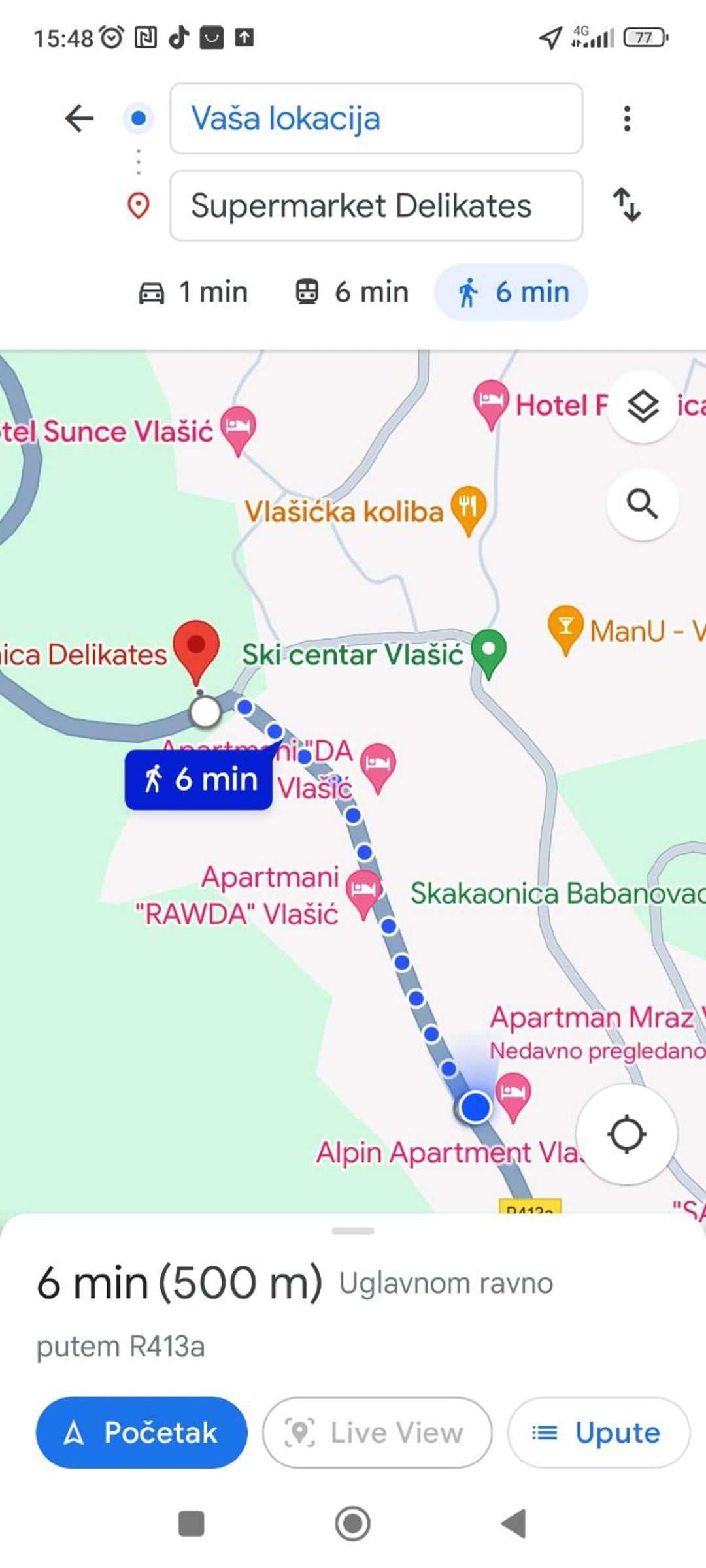 Vlašić, Babanovac, vikendica Ante
