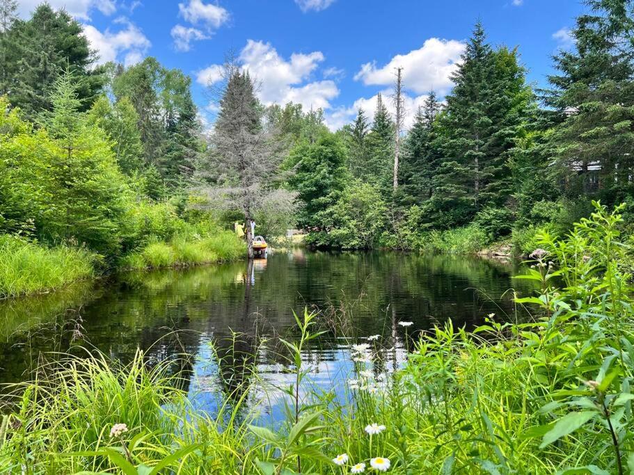 Chalet chaleureux avec spa près de Mont-Tremblant