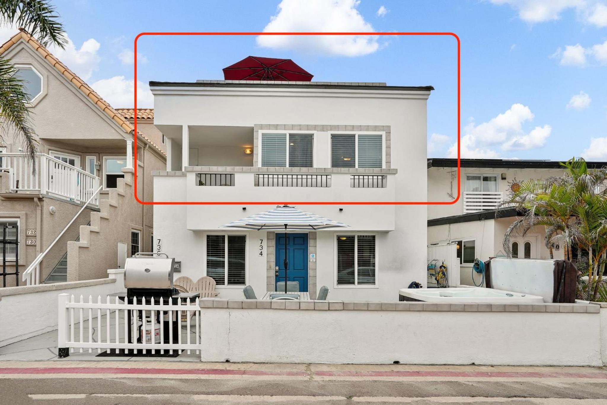 Beach Perfection - Ocean Views, Parking, Pet Friendly & Steps2Sand view 2