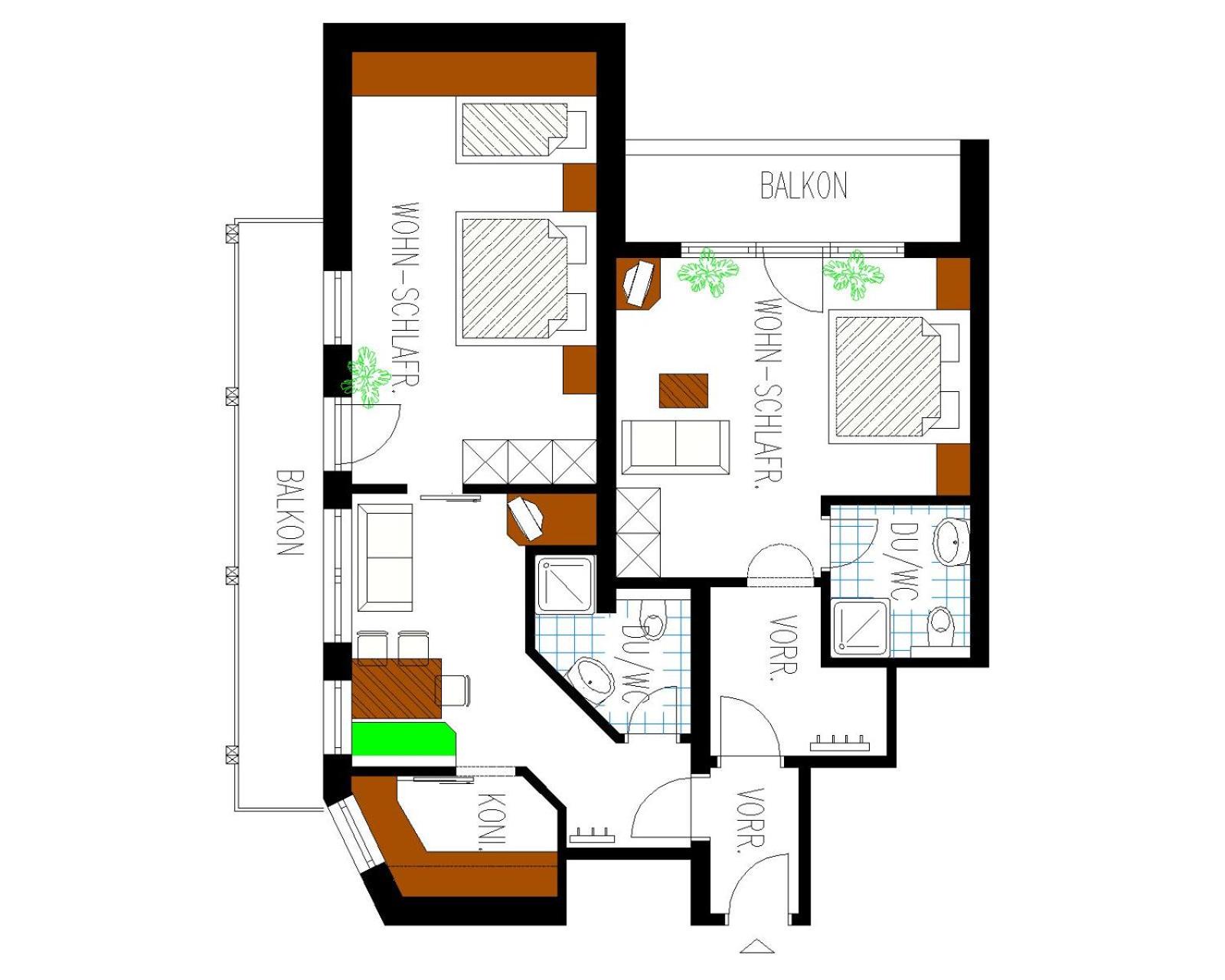 Appartement Gafluna