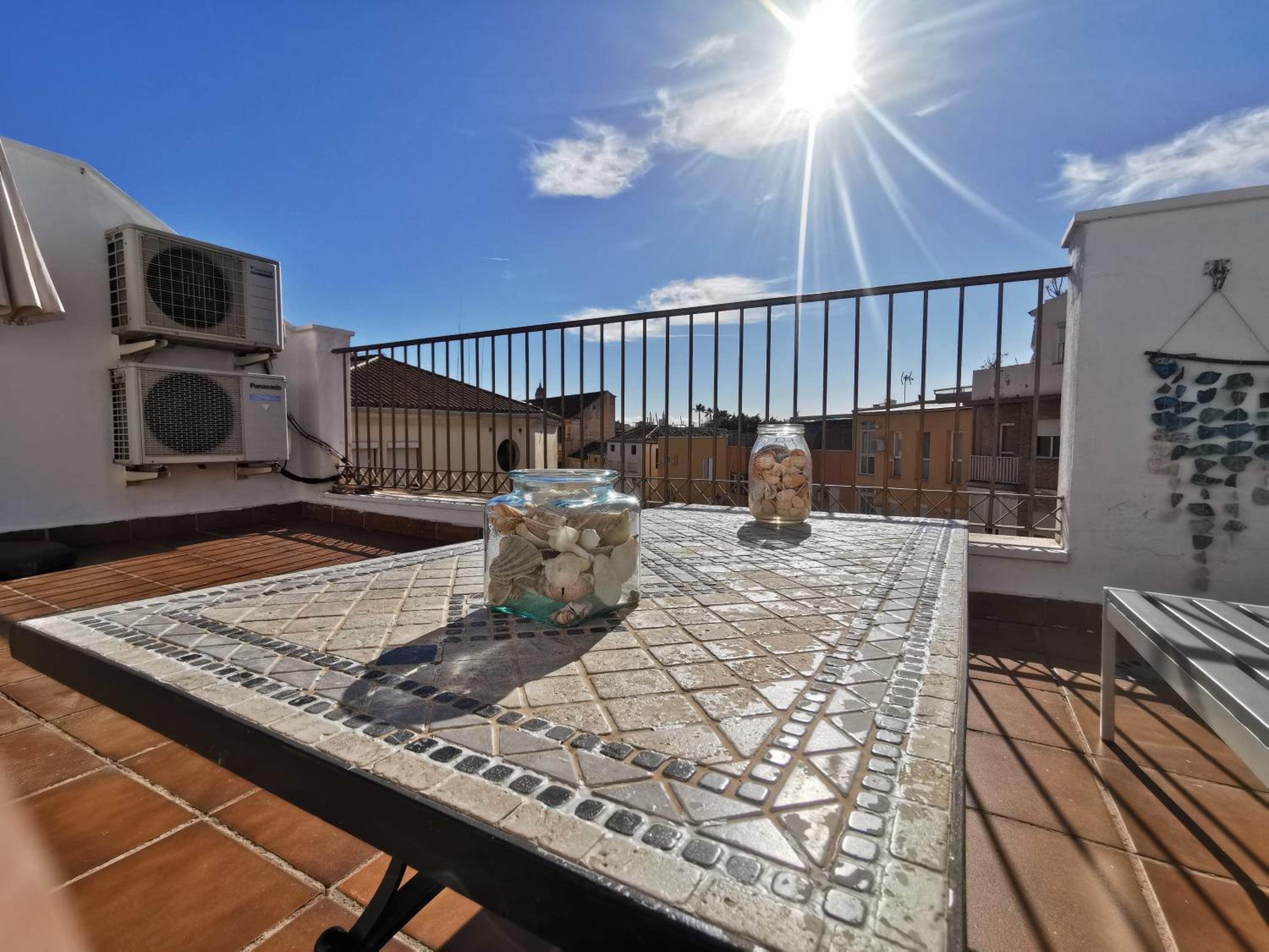 Ático con Gran Terraza Privada Centro Histórico Málaga