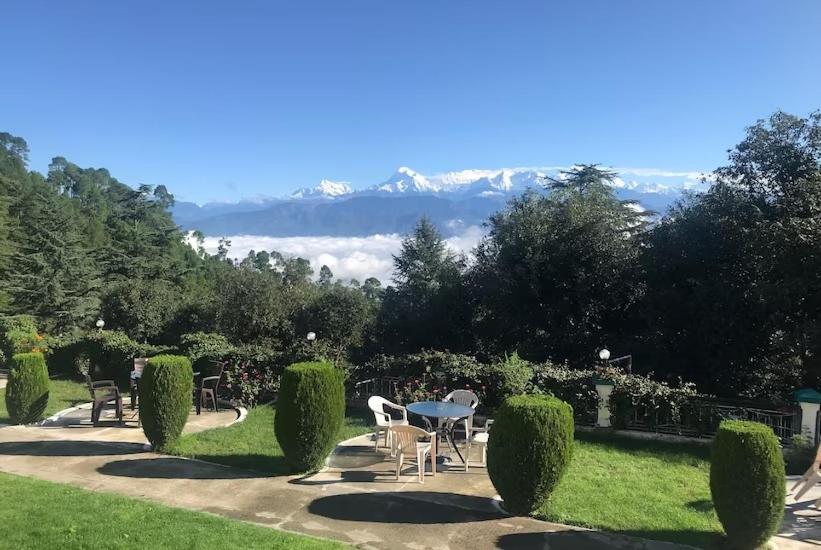 Mountain resort view