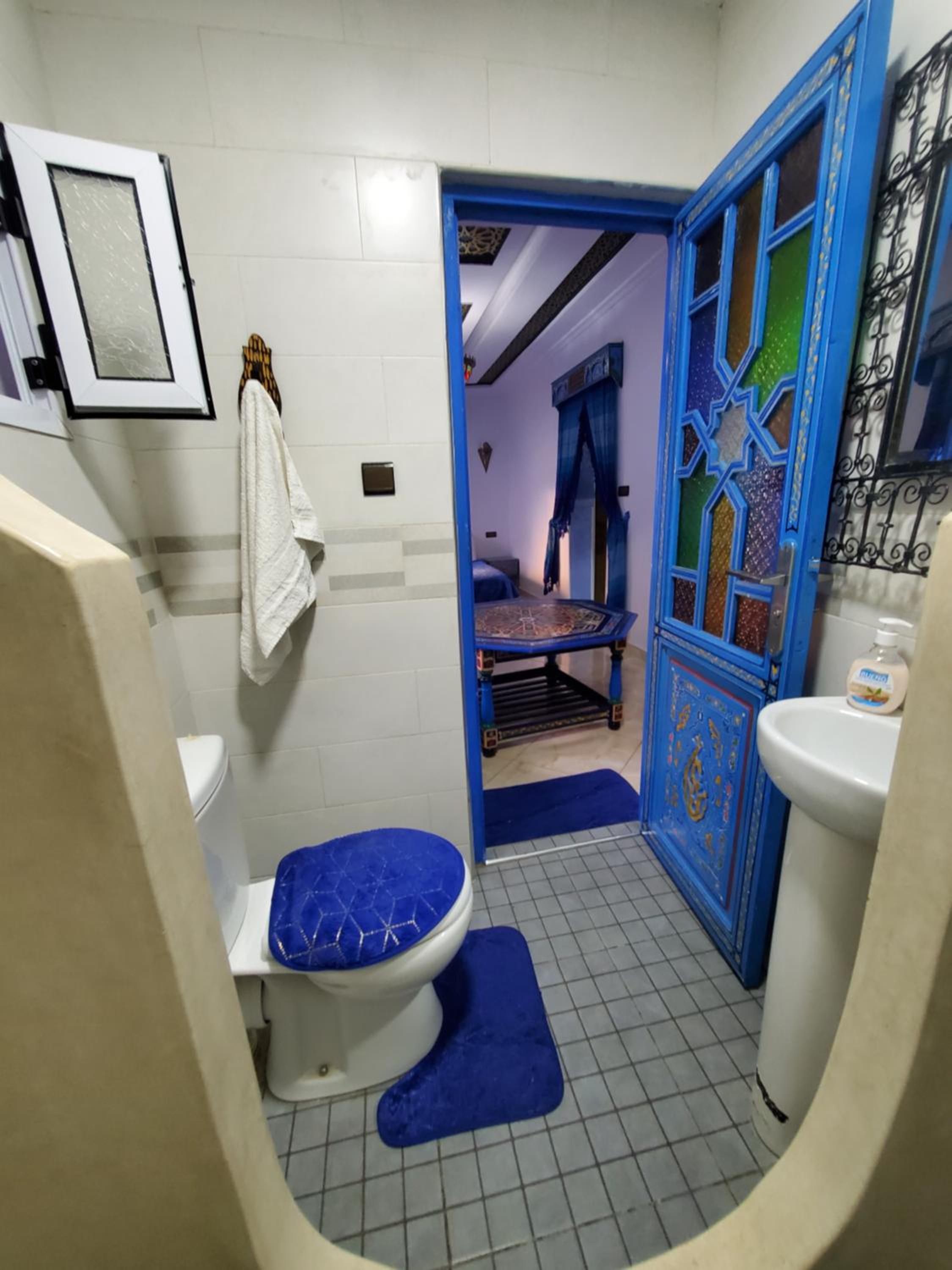 Blue city Chefchaouen view 4