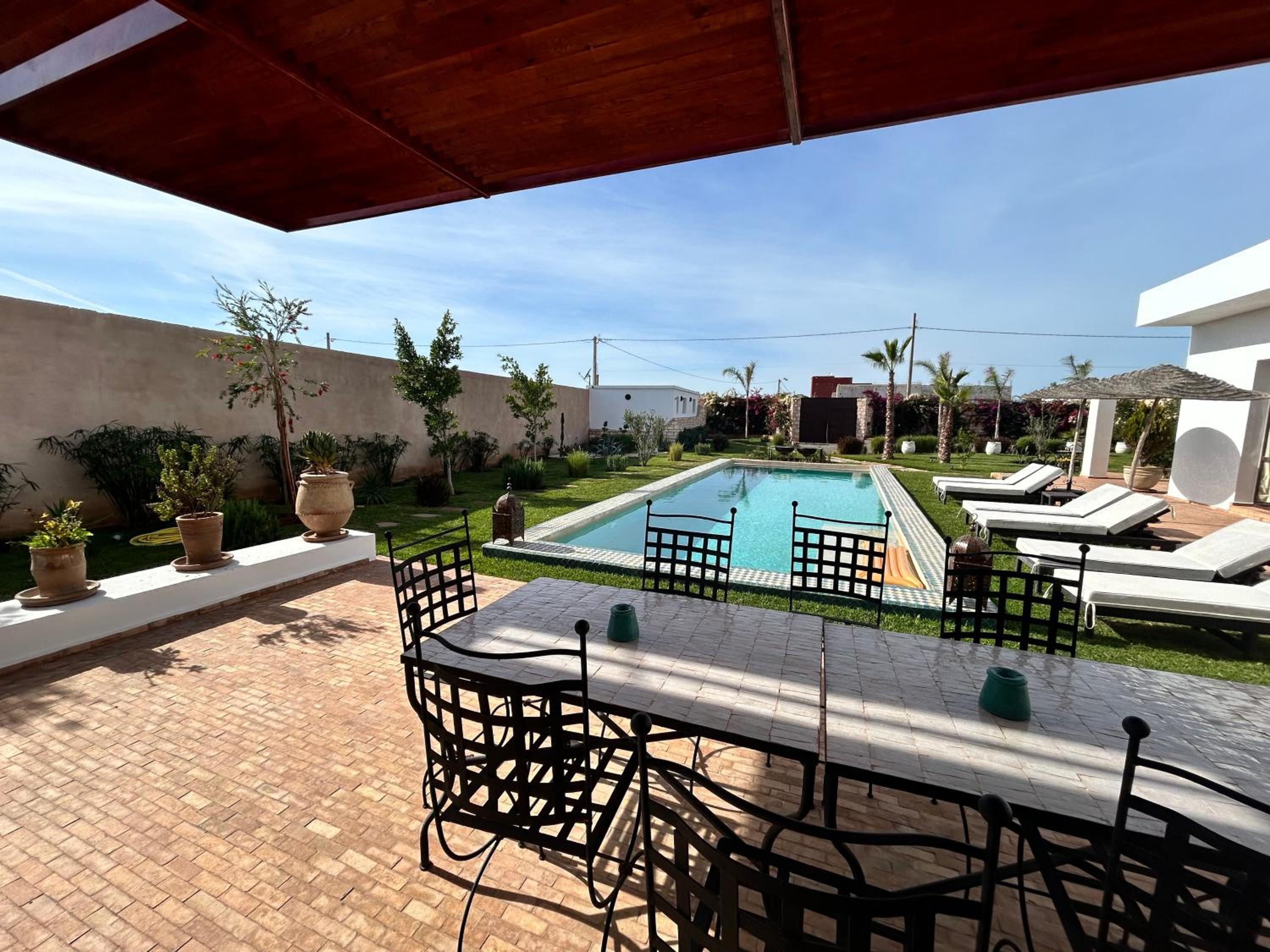 Villa Ehzzara piscine chauffée view 3