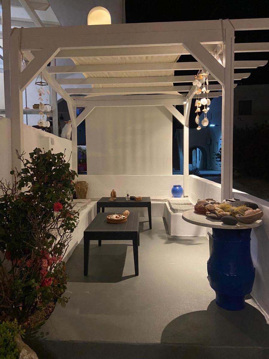 outdoor BBQ area
