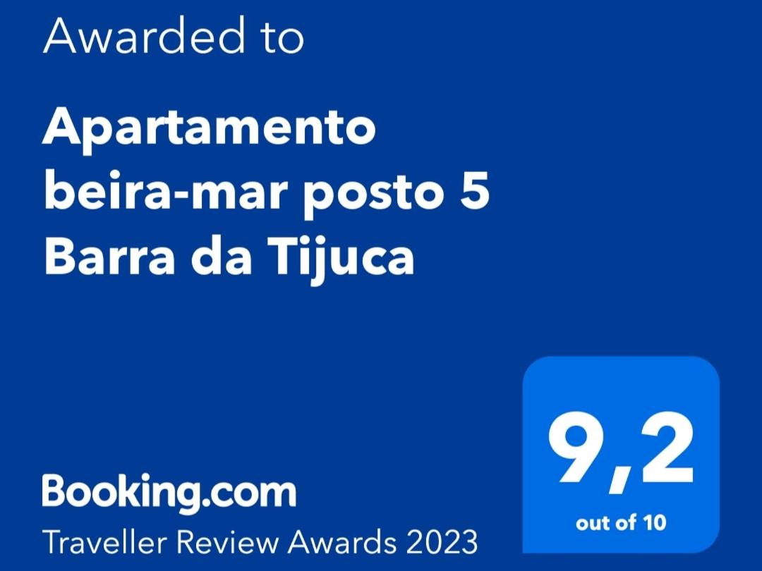 Apartamento beira-mar posto 5 Barra da Tijuca